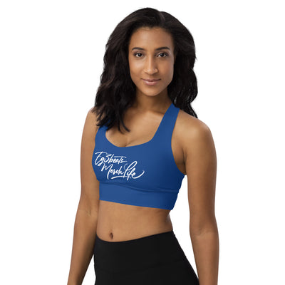 EG3BEATS MERCH LIFE Womens Longline Sports Bra