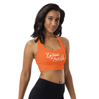 EG3BEATS MERCH LIFE Womens Longline Sports Bra