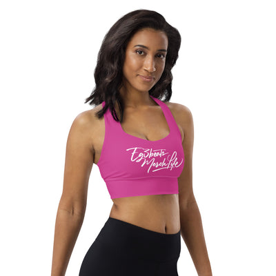 EG3BEATS MERCH LIFE Womens Longline Sports Bra