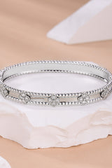 BEAUTIFUL I AM Moissanite Jewelry 925 Sterling Silver Bracelet