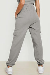 BEAUTIFUL I AM Drawstring Joggers with Pockets