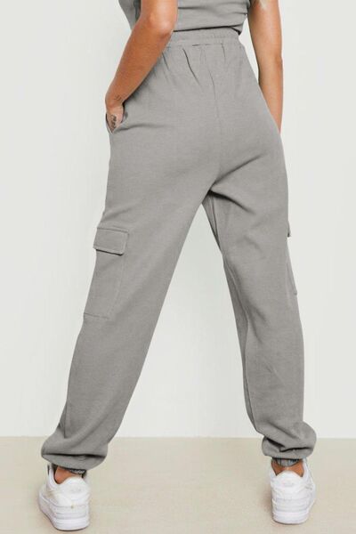 BEAUTIFUL I AM Drawstring Joggers with Pockets