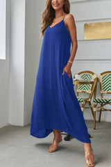 BEAUTIFUL I AM Spaghetti Strap Maxi Dress