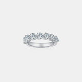 BEAUTIFUL I AM 2.1 Carat 925 Sterling Silver Moissanite Jewelry Heart Ring