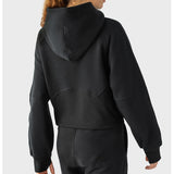 BEAUTIFUL I AM Half-Zip Long Sleeve Sports Hoodie