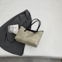 BEAUTIFUL I AM PU Leather Tote Bag