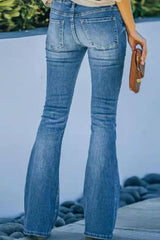 BEAUTIFUL I AM Wide Leg Long Jeans