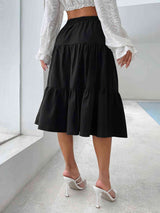 BEAUTIFUL I AM Tiered Midi Skirt Dress