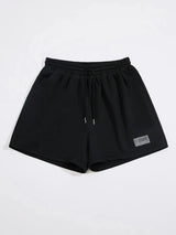 BEAUTIFUL I AM Drawstring Waist Shorts