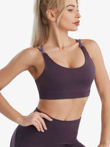 BEAUTIFUL I AM Crisscross Sports Bra