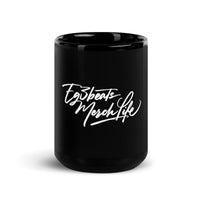 EG3BEATS MERCH LIFE Black Glossy Mug