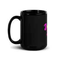 BEAUTIFUL I AM Black Glossy Mug