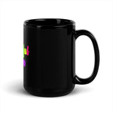 BEAUTIFUL I AM Black Glossy Mug