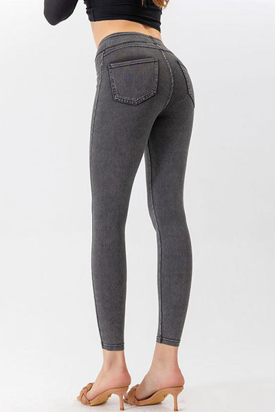 BEAUTIFUL I AM High Waist Skinny Jeans