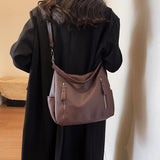 BEAUTIFUL I AM PU Leather Shoulder Bag