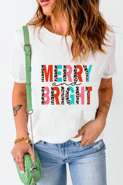 BEAUTIFUL I AM MERRY AND BRIGHT Graphic T-Shirt