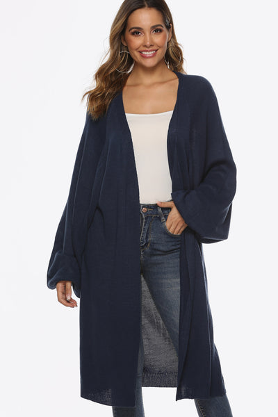 BEAUTIFUL I AM Long Sleeve Open Front Cardigan