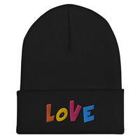 EG3BEATS LOVE Cuffed Beanie Hat