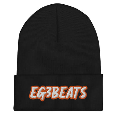 EG3BEATS ORANGE Cuffed Beanie Hat