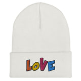 EG3BEATS LOVE Cuffed Beanie Hat