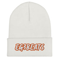 EG3BEATS ORANGE Cuffed Beanie Hat