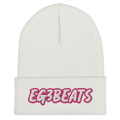 EG3BEATS PINK Cuffed Beanie Hat