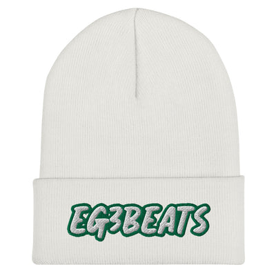 EG3BEATS GREEN Cuffed Beanie Hat