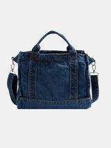 BEAUTIFUL I AM Denim Shoulder Bag