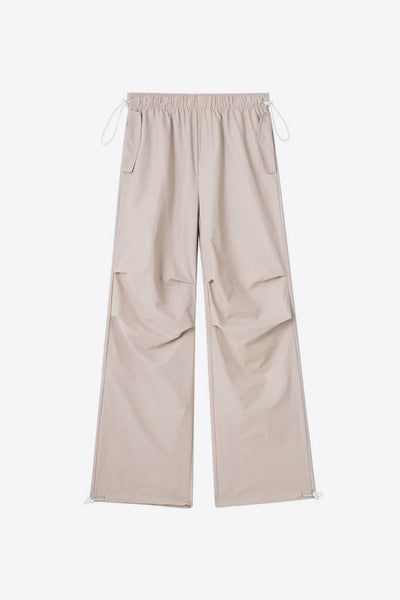 BEAUTIFUL I AM Drawstring Waist Pants with Pockets