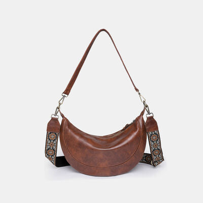 BEAUTIFUL I AM PU Leather Crossbody Bag