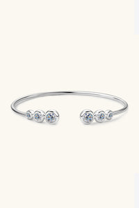 BEAUTIIFUL I AM 1.8 Carat Moissanite Jewelry 925 Sterling Silver Bracelet