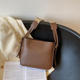 BEAUTIFUL I AM Small PU Leather Crossbody Bag