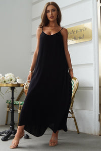 BEAUTIFUL I AM Spaghetti Strap Maxi Dress