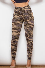 BEAUTIFUL I AM Camouflage Print Jeans