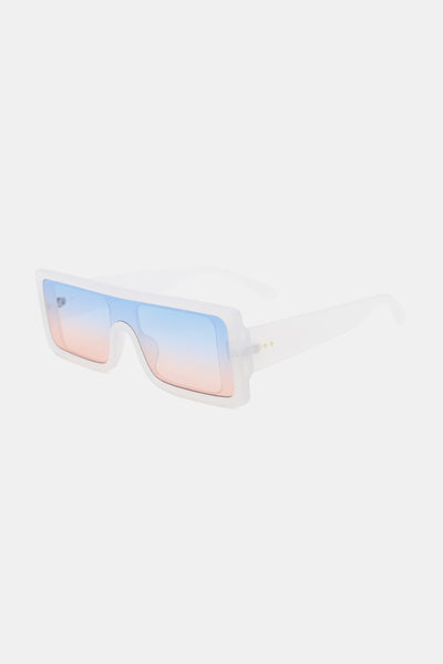 BEAUTIFUL I AM Polycarbonate Frame Rectangle Sunglasses