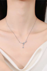 BEAUTIFUL I AM 1 Carat Moissanite Jewelry 925 Sterling Silver Necklace