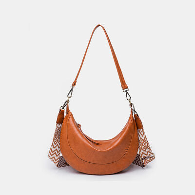 BEAUTIFUL I AM PU Leather Crossbody Bag