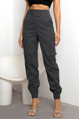 BEAUTIFUL I AM High Waist Cargo Pants