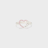 BEAUTIFUL I AM Heart Shape 925 Sterling Silver Ring Jewelry