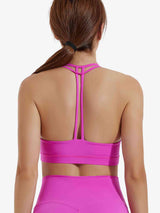 BEAUTIFUL I AM T-Back Sports Bra