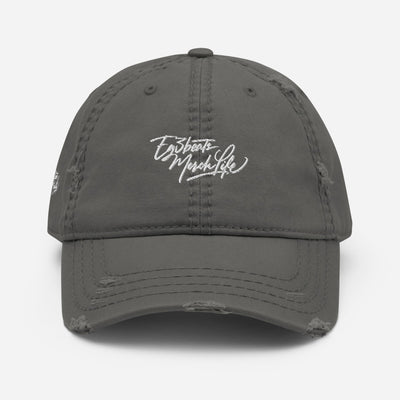 EG3BEATS MERCH LIFE Distressed Dad Hat