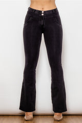 BEAUTIFUL I AM Buttoned Flare Jeans