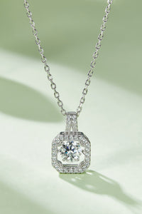 BEAUTIFUL I AM Moissanite Jewelry 925 Sterling Silver Necklace