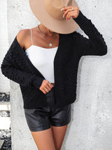 BEAUTIFUL I AM Open Front Long Sleeve Cardigan