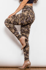 BEAUTIFUL I AM Camouflage Print Jeans