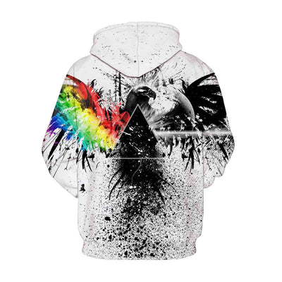 ETERNAL DIVINE APPAREL Full Size Printed Drawstring Hoodie with Pockets