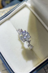 BEAUTIFUL I AM 2 Carat Moissanite 925 Jewelry  Sterling Silver Ring