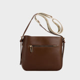 BEAUTIFUL I AM Small PU Leather Crossbody Bag