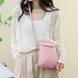 BEAUTIFUL I AM Small PU Leather Crossbody Bag