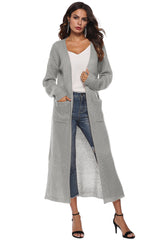 BEAUTIFUL I AM Long Sleeve Open Front Buttoned Cardigan